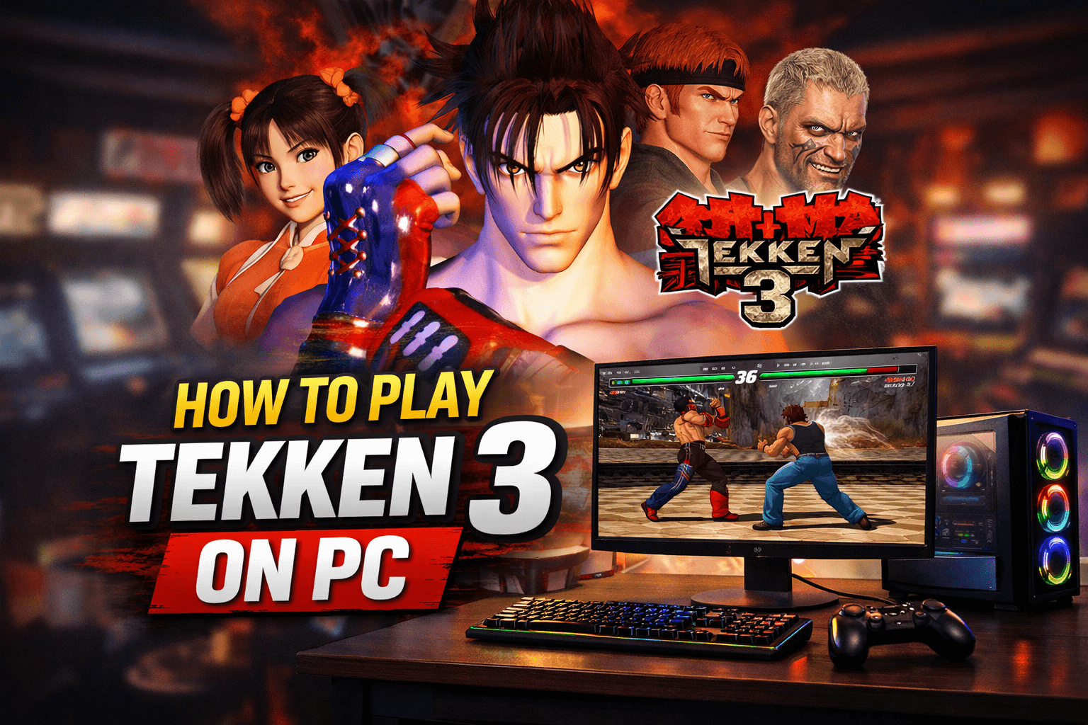 Tekken 3 Download For PC: Free Download for Windows 10 & 11